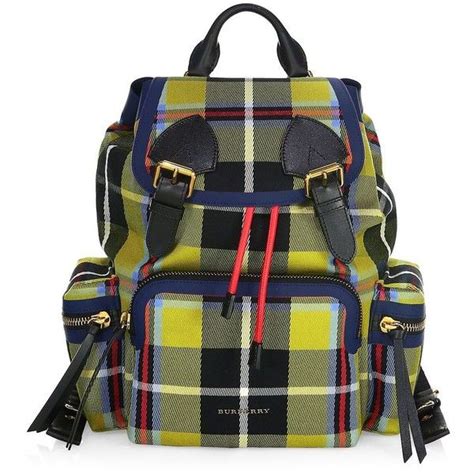 burberry check backpack 1650|Burberry medium rucksack backpack.